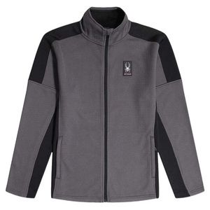 Spyder Men’s Mendoza Grey Full Zip Up Polar